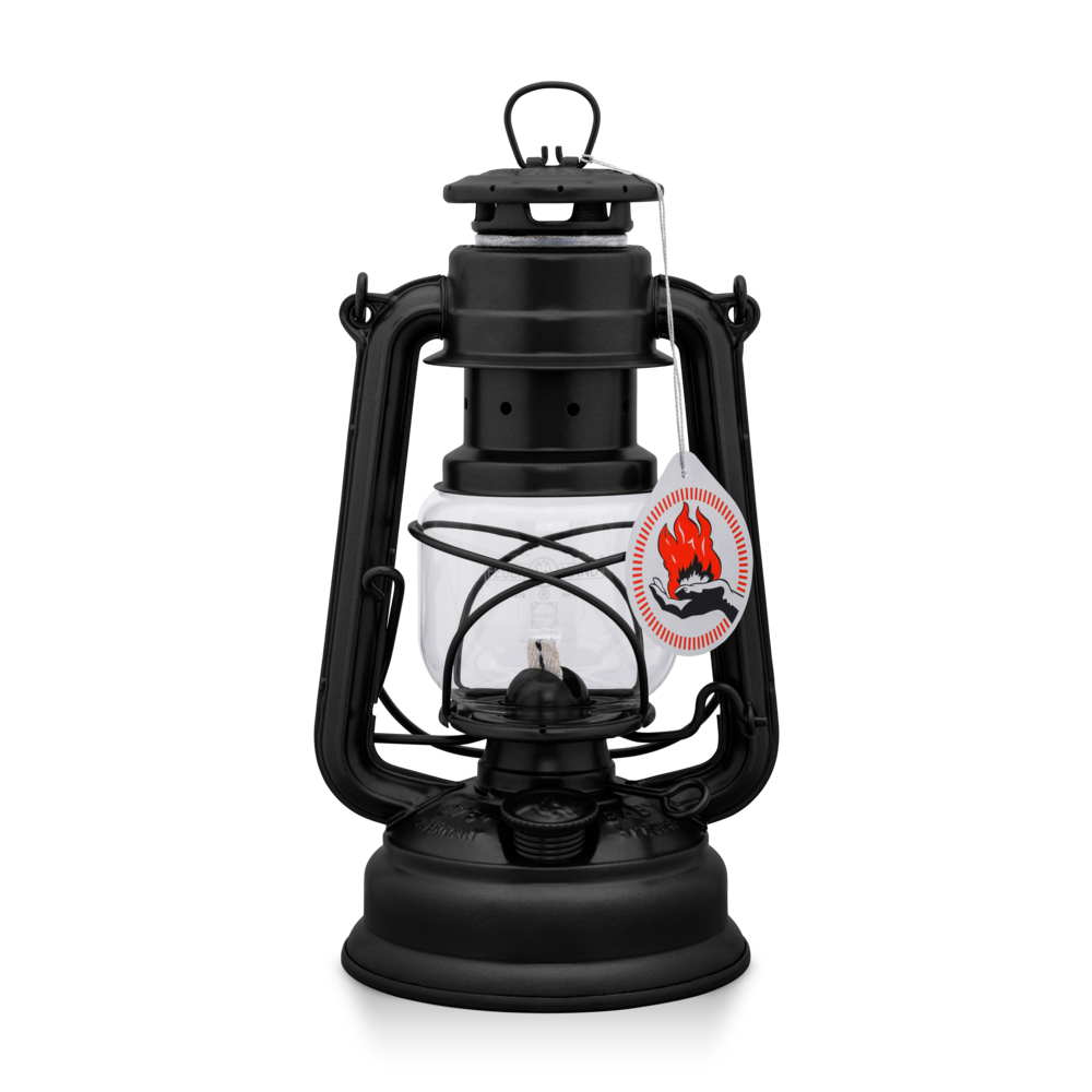 Petroleum Lampe - Feuerhand "Baby Special 276" Sturmlaterne 276 - Mattschwarz