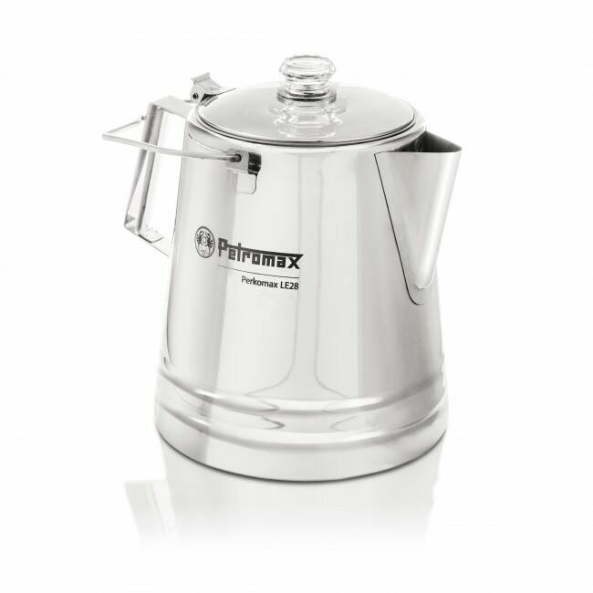 Petromax Perkolator  "le28" aus Edelstahl Perkolator Perkomax le28 aus Edelstahl