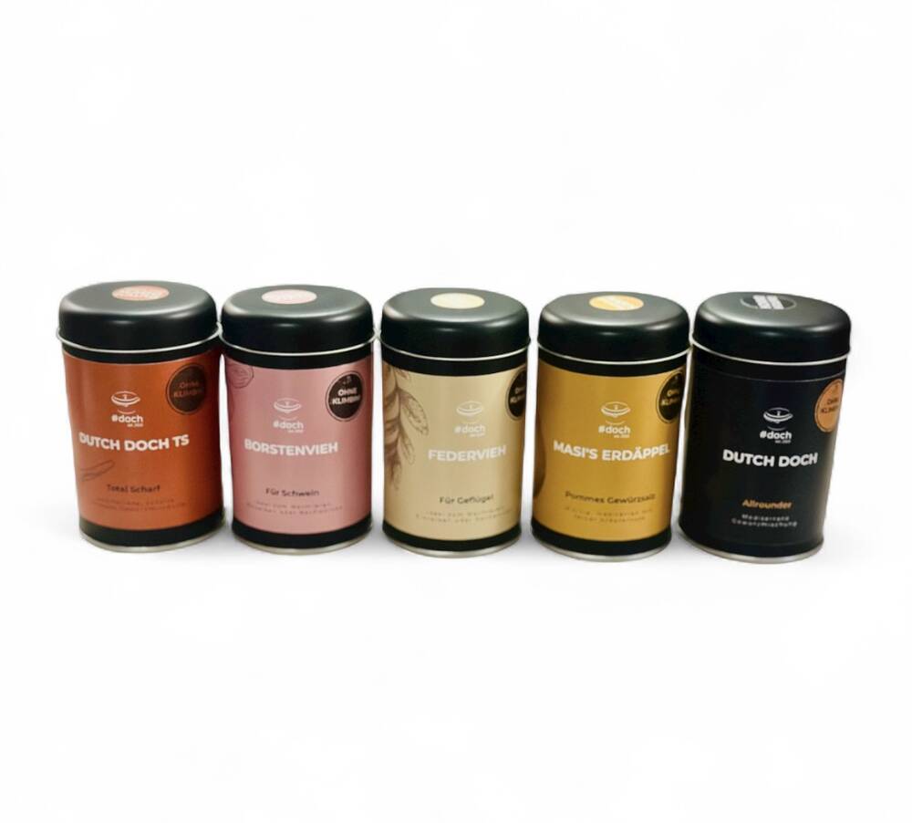 Starter-Set - 5 x AROMADOSE (alle Sorten) Starter-Set ALL IN ONE