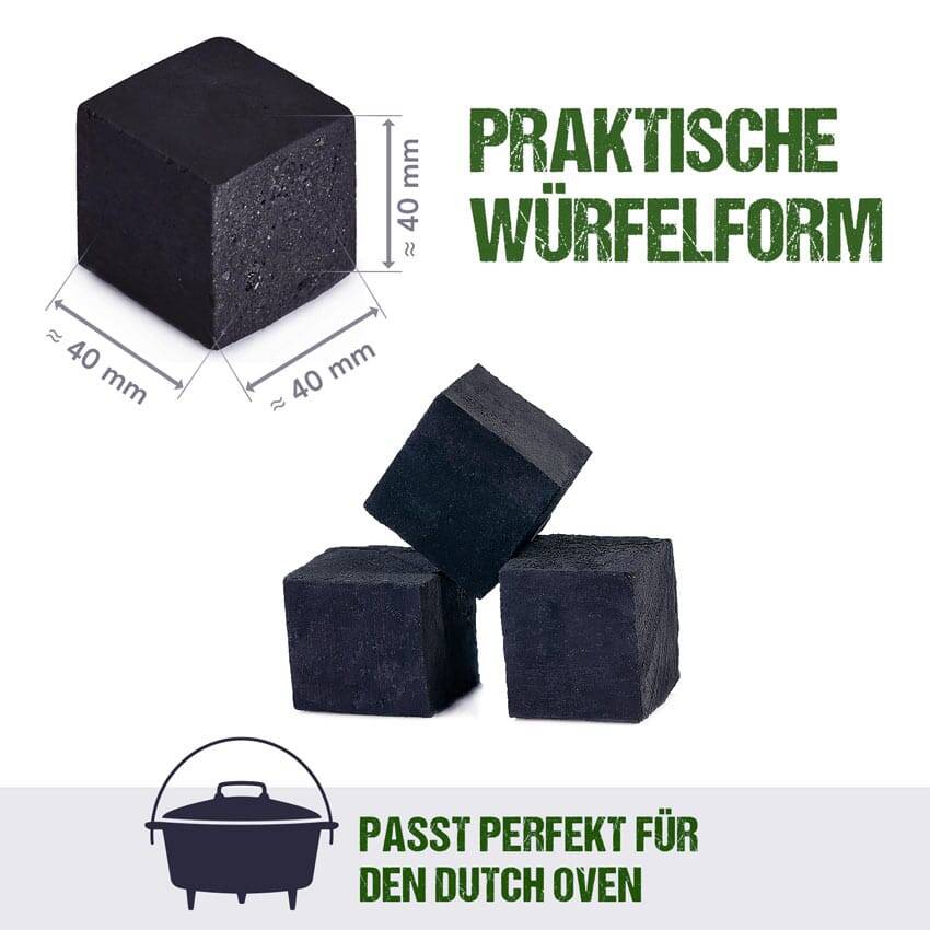 KOKOKO CUBES – GRILLKOHLE