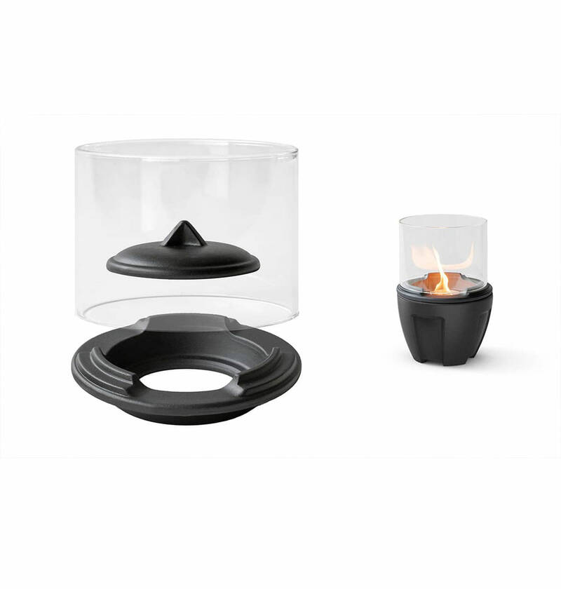 Lichtglas-Aufsatz für Schmelzfeuer