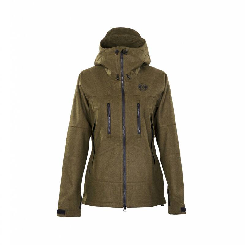 Lodenjacke Bergmaid (Damen) Lodenjacke Bergmaid Damen Schilfgrün - Größe XS