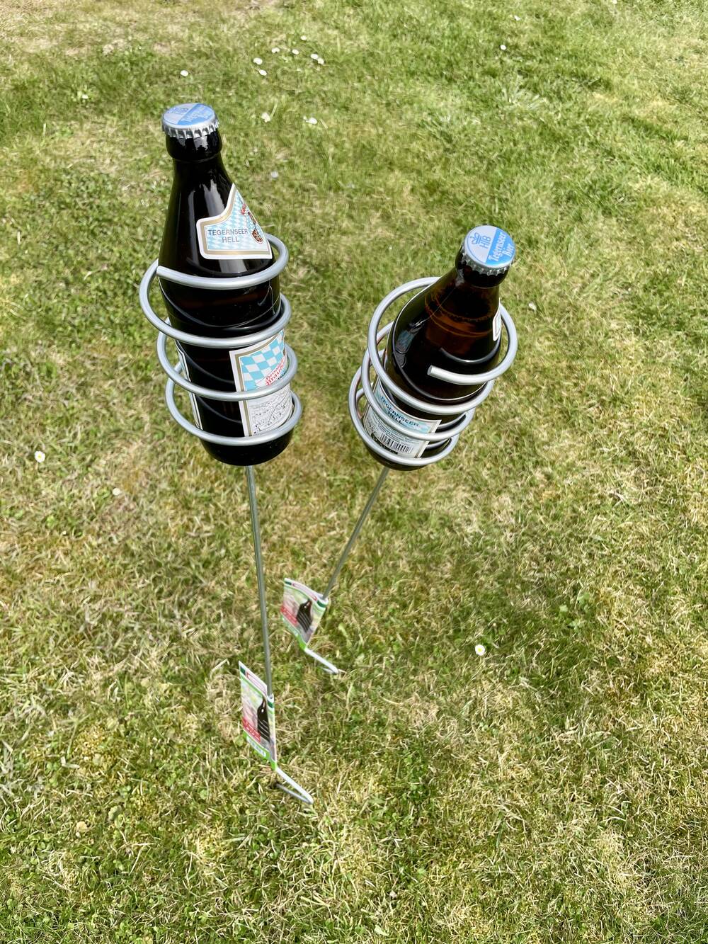 Bierflaschen-Halter – innovativer Getränkehalter / Ständer