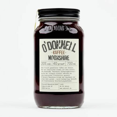 700 ml Mason Jars (verschiedene Sorten) Kaffee - 700 ml Likör 20 % vol.
