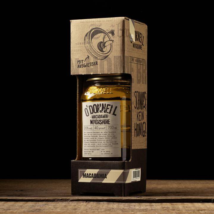 O'Donnell Geschenkset (Kombiset) - (700ml Glas + Ausgießer)