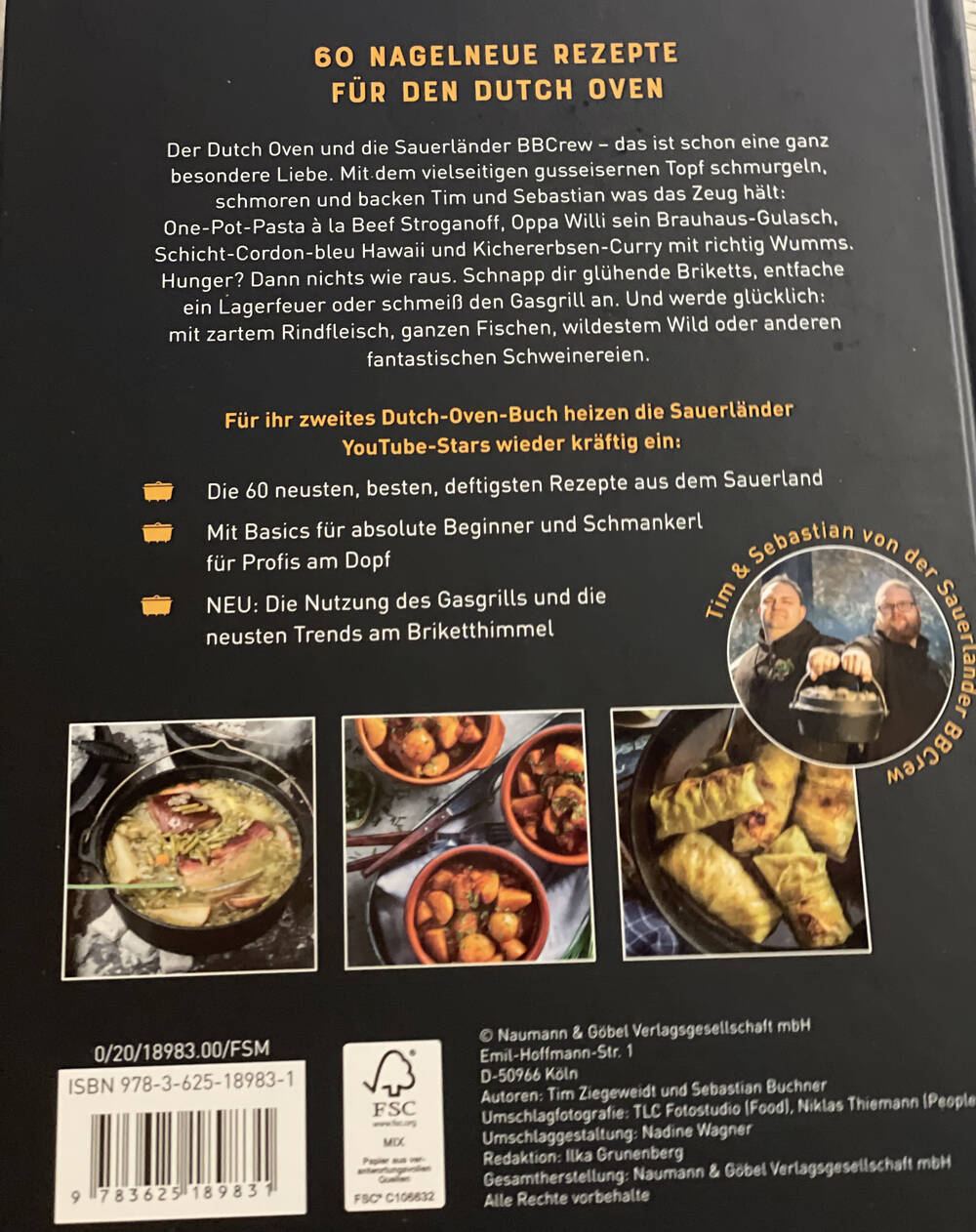 Sauerländer BBCrew Dutch Oven: Neue Rezepte - Band 2