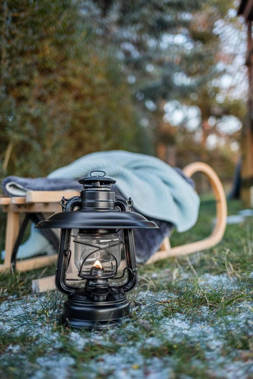 Reflektorschirm für Petroleum Lampe Feuerhand "Baby Special 276" Reflektorschirm 276 (Tiefschwarz)