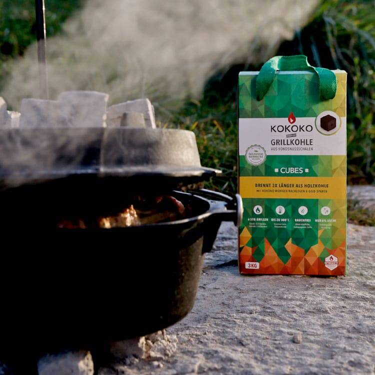 KOKOKO CUBES – GRILLKOHLE