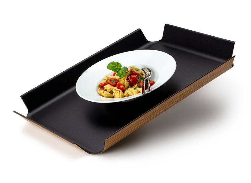 schwarz metallic - 41 x 29,5 cm