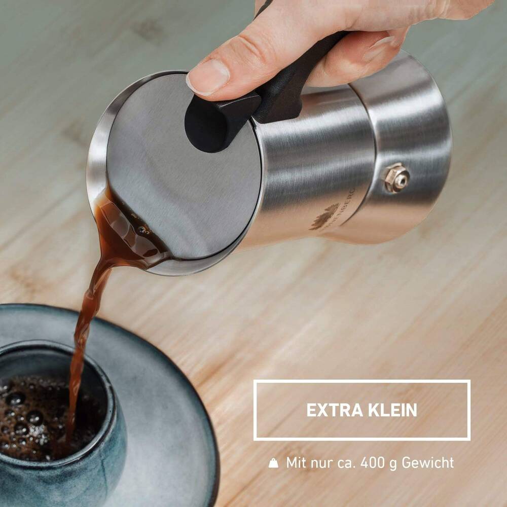 Groenenberg Edelstahl Espressokocher