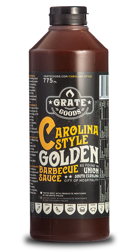 Carolina Golden / süß, leicht säuerlich Mustard BBQ Sauce
