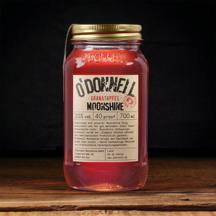 700 ml Mason Jars (verschiedene Sorten) Granatapfel - 700 ml Likör
