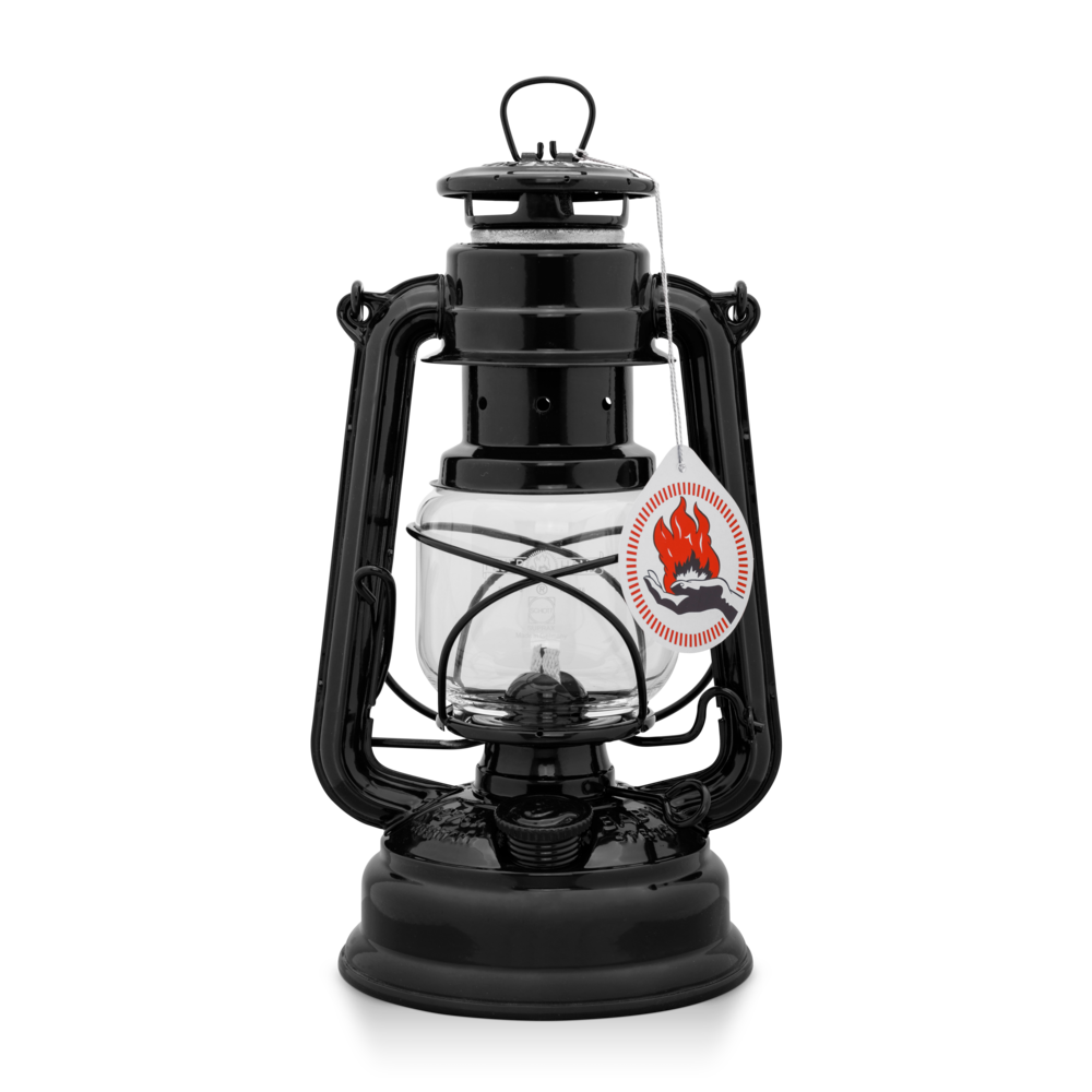 Petroleum Lampe - Feuerhand "Baby Special 276" Sturmlaterne 276 - Tiefschwarz