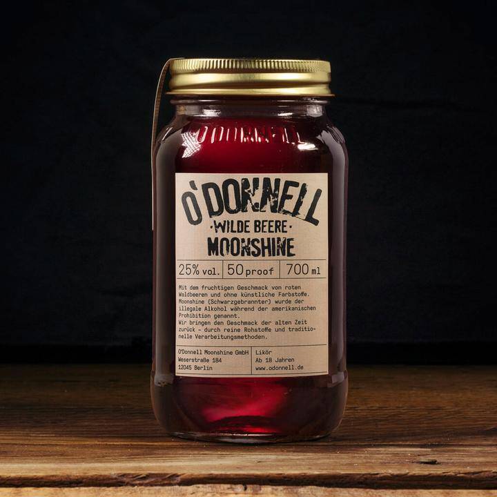 700 ml Mason Jars (verschiedene Sorten) Wilde Beere - 700 ml Likör
