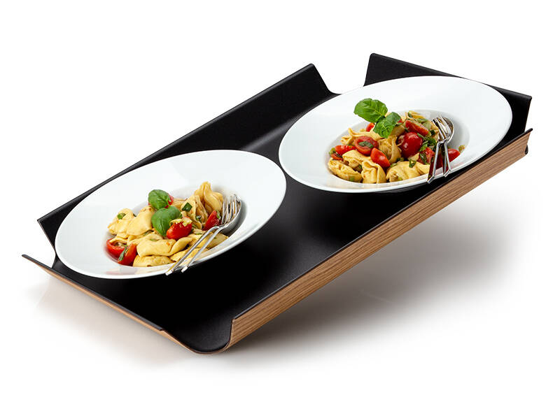 schwarz metallic - 41 x 29,5 cm