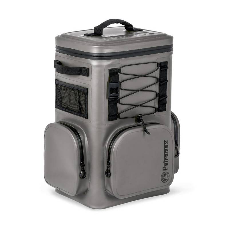 Kühlrucksack mit Kühlakku & Isolierflasche
