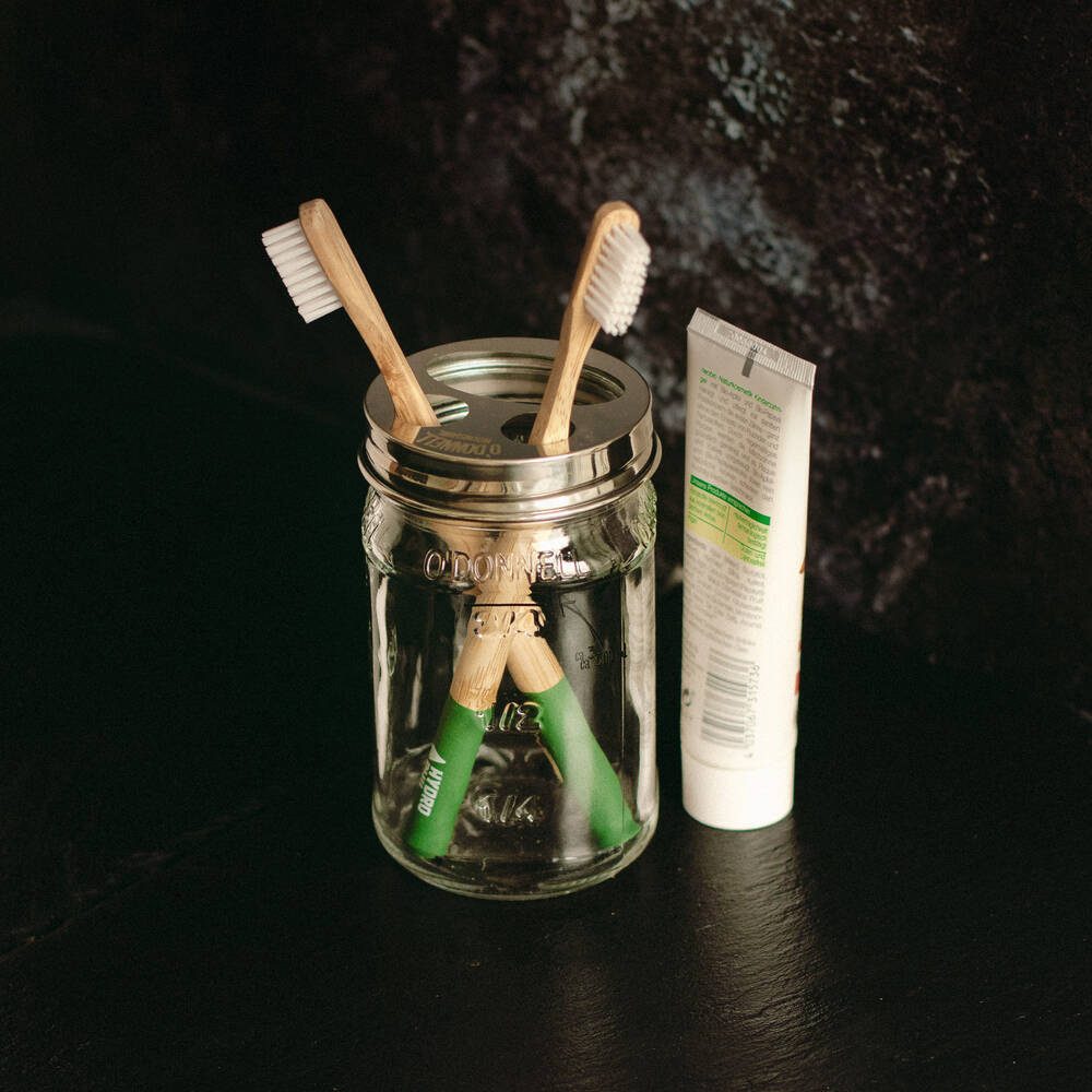 Aufsätze für Mason Jars Zahnbürste(n)