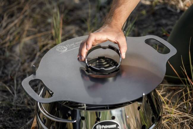 Petromax Kochaufsatz für Atago Grillplatte