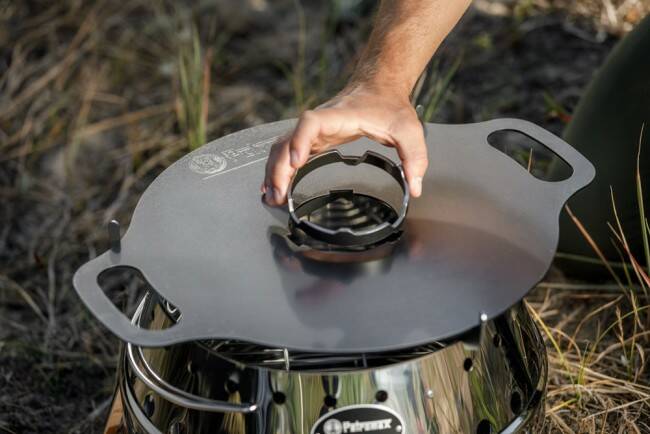 Petromax Kochaufsatz für Atago Grillplatte
