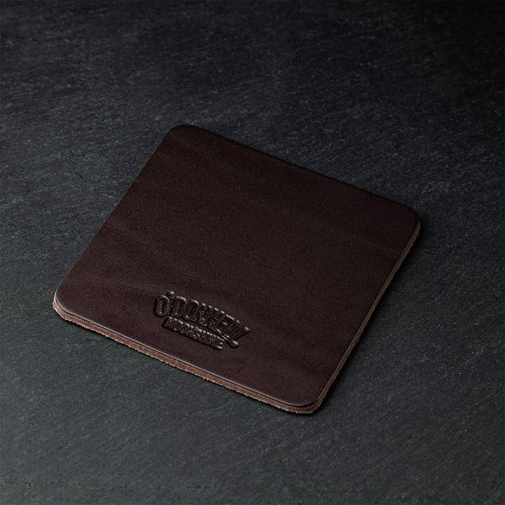 Leder Coaster Leder Coaster (1 Stück)