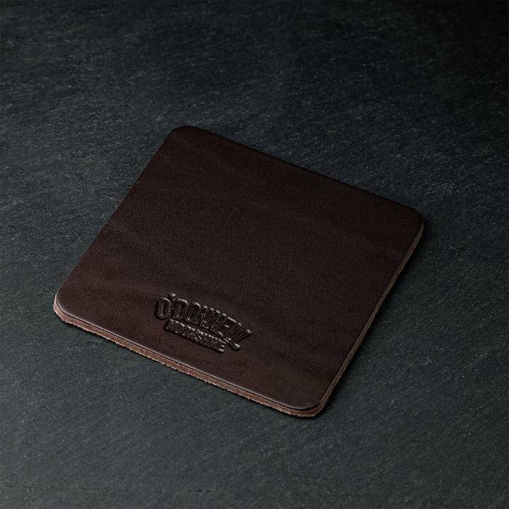 Leder Coaster Leder Coaster (1 Stück)