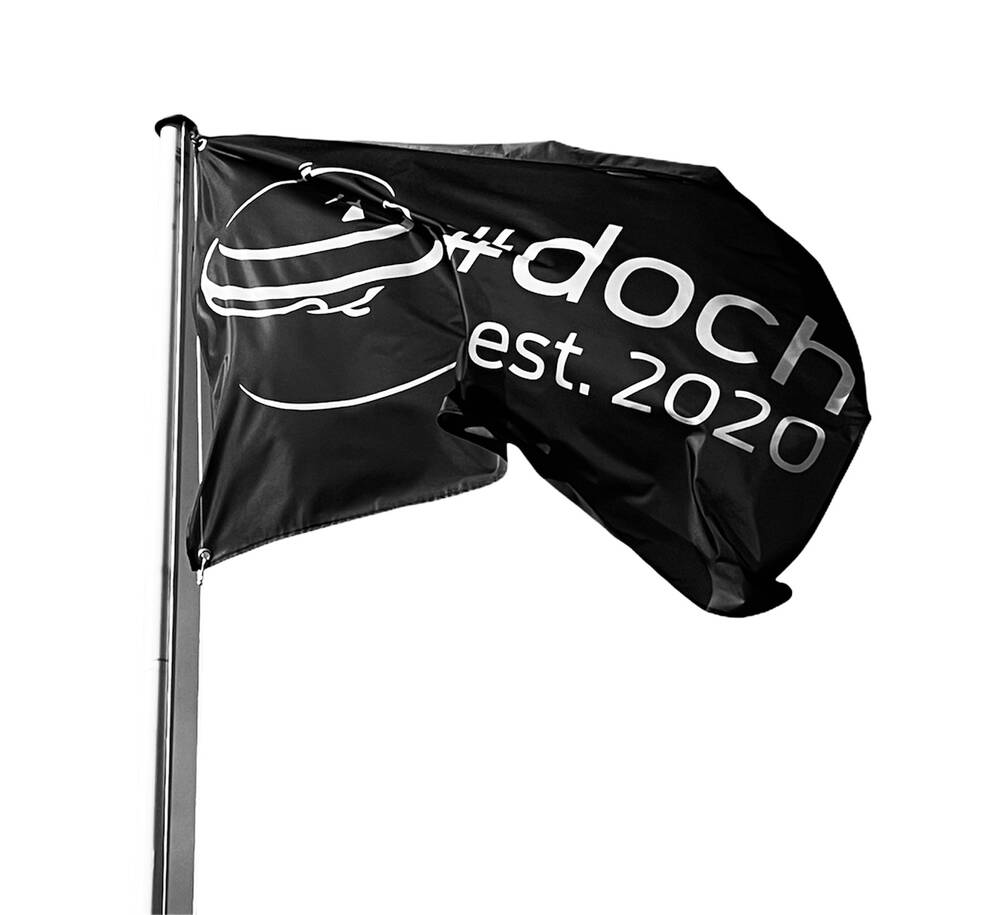 Flagge für Fahnenmast 150 x 90 cm - der Hingucker!