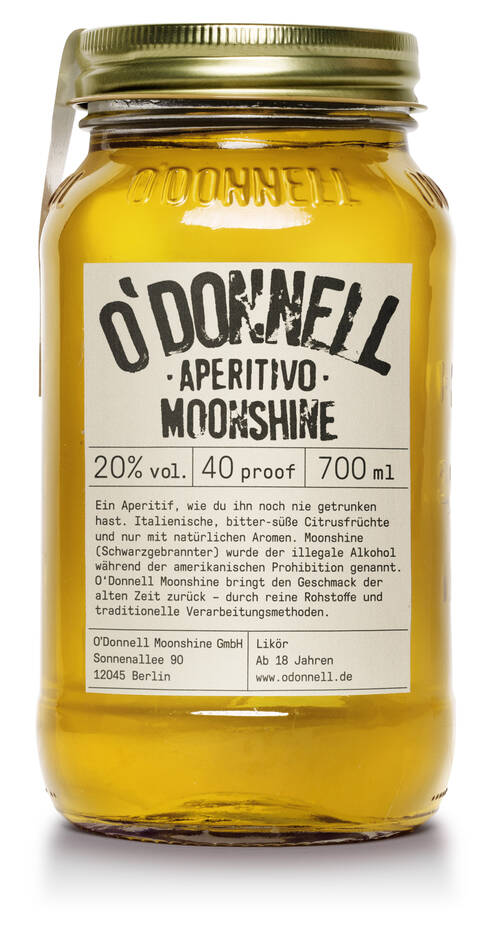 700 ml Mason Jars (verschiedene Sorten) Aperitivo - 700 ml Likör