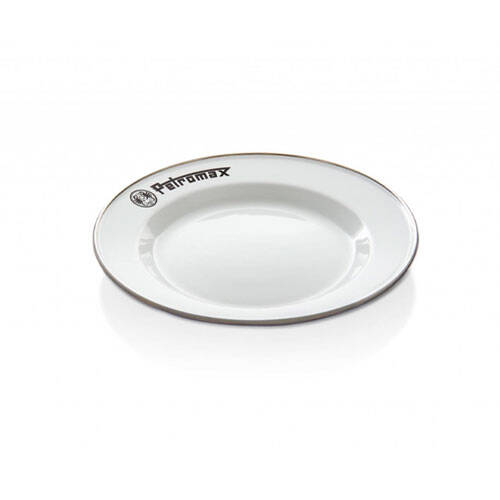 Petromax Emaille Teller weiss (2 Stück im Set) / px-plate-w Petromax Emaille Teller schwarz (2 Stück im Set) / px-plate-s