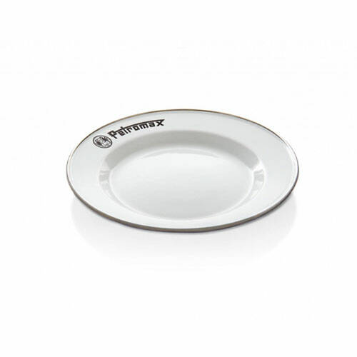Petromax Emaille Teller weiss (2 Stück im Set) / px-plate-w Petromax Emaille Teller schwarz (2 Stück im Set) / px-plate-s
