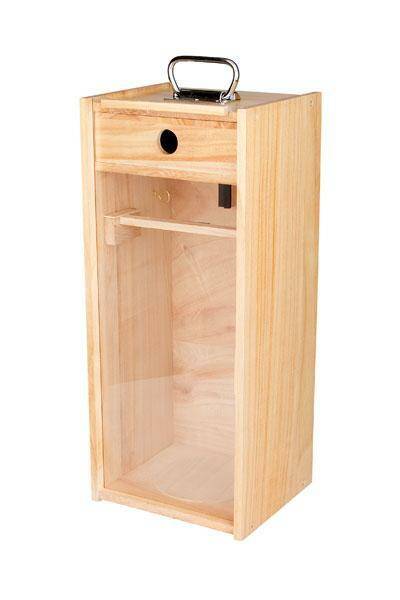 Petromax Holzbox mit Plexiglasfront (HK350/500)