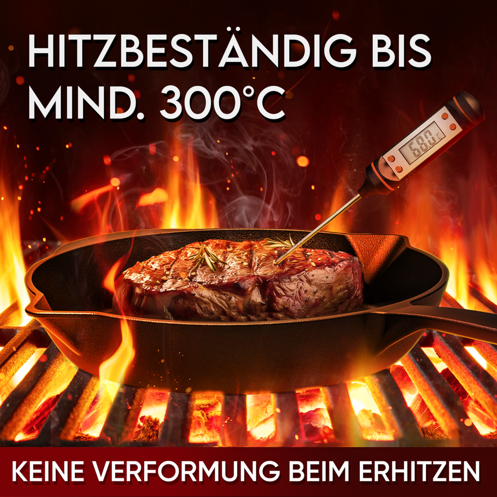 30 cm mit Lederüberzug und Ringreiniger