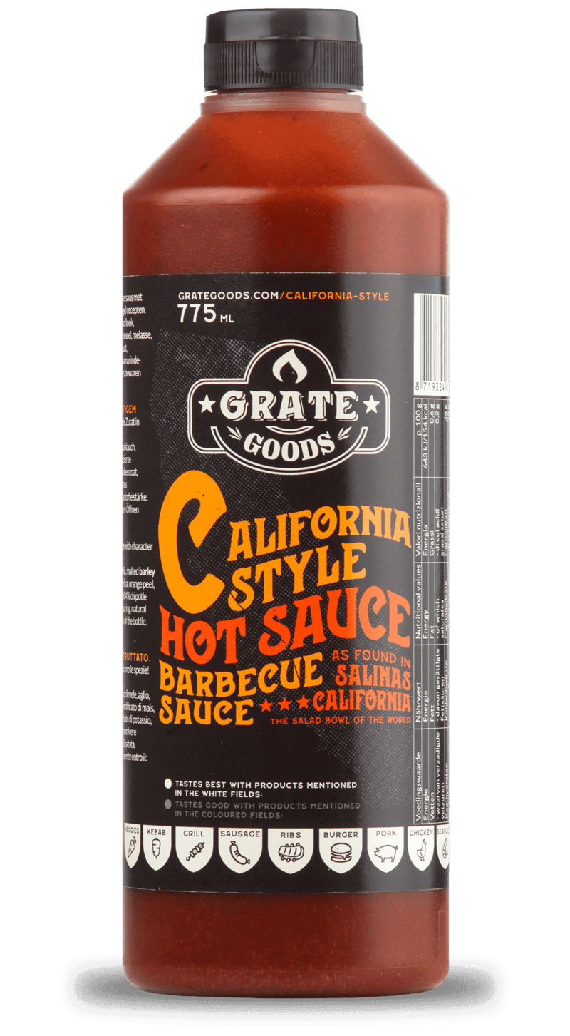 California Hot BBQ Sauce / würzig, fruchtig California Hot BBC Sauce