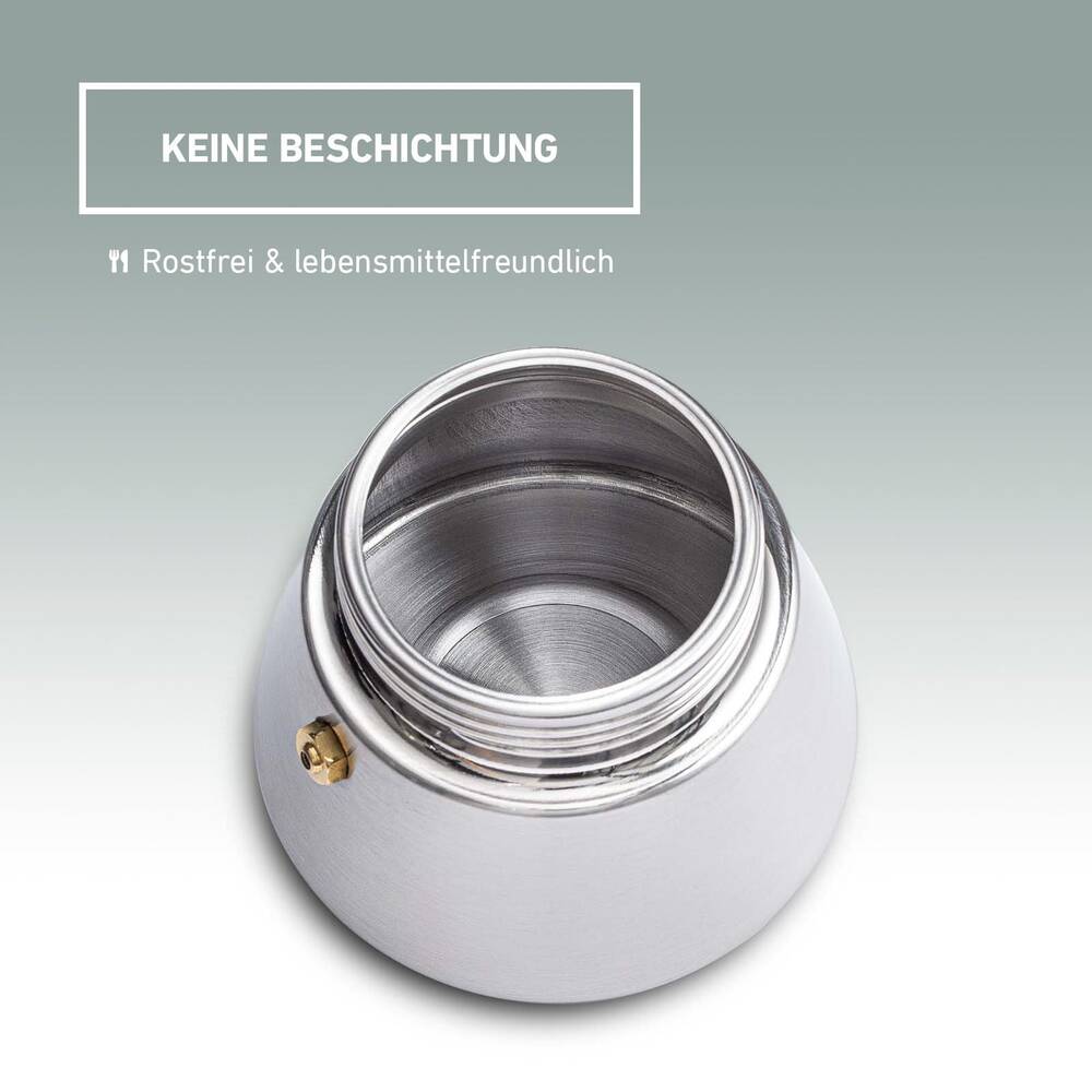 Groenenberg Edelstahl Espressokocher