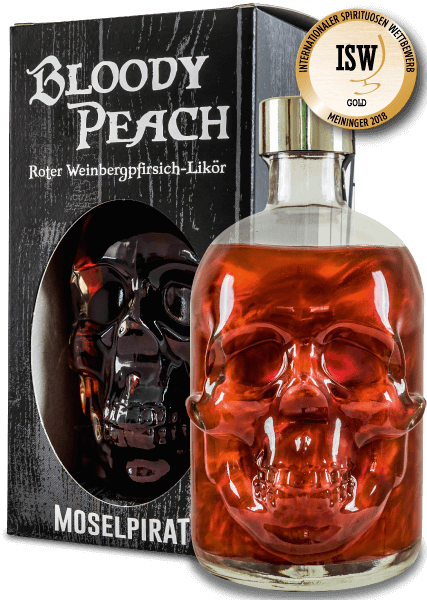 Bloody Peach - 0,5 L Roter Weinbergpfirsich-Likör 0,5 L