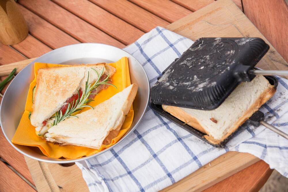Petromax Sandwicheisen - lang