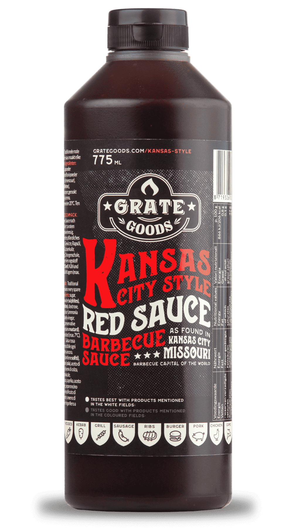 Kansas City Art / kräftig, leicht süß Kansas City Style