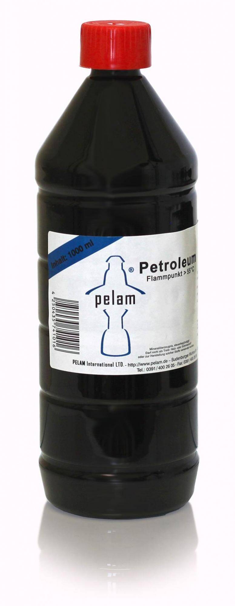 Petroleum (Pelam) 1 Liter-Flasche Pelam Petroleum 1 Liter-Flasche