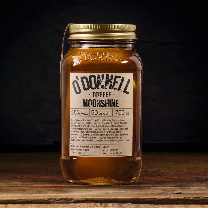 700 ml Mason Jars (verschiedene Sorten) Toffee - 700 ml Likör