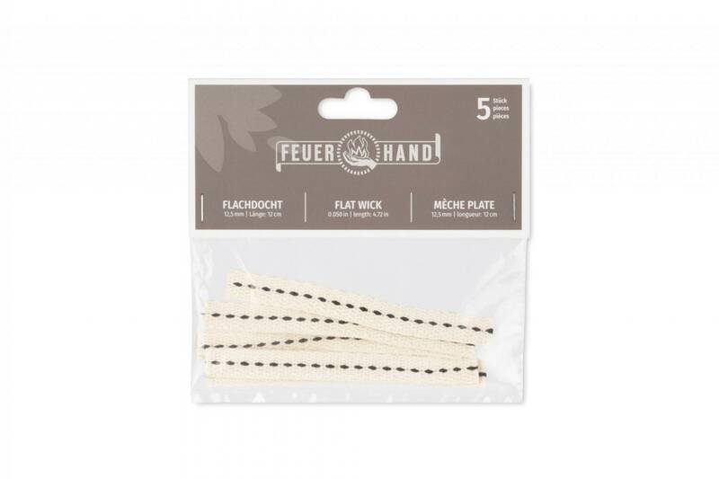 Flachdocht 12,5 mm x 120 cm für die Feuerhand Sturmlaterne 276 Flachdocht 12,5 mm x 120 cm für die Feuerhand Sturmlaterne 276