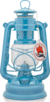 Petroleum Lampe - Feuerhand "Baby Special 276" Sturmlaterne 276 - Pastellblau