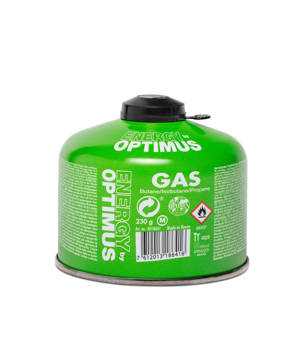 Optimus Gas 230g Butan/Isobutan/Propan Optimus Gas 230g Butan/Isobutan/Propan