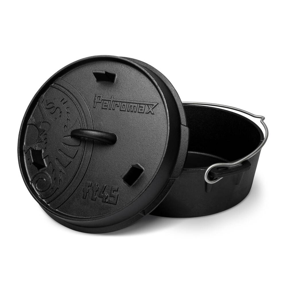 Petromax Dutch Oven FT 4,5 Dutch Oven FT 4,5 / Planer Boden (ohne Füße)