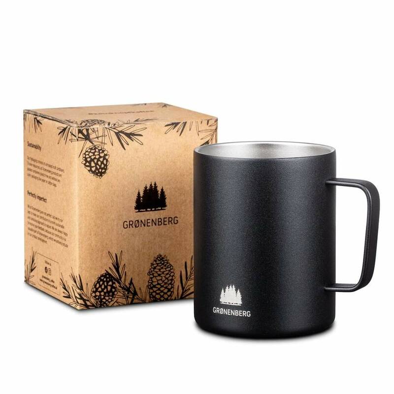 Groenenberg Edelstahl Tasse Edelstahl Tasse (350 ml)
