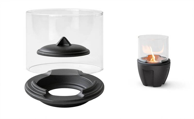 Lichtglas-Aufsatz für Schmelzfeuer Lichtglas-Aufsatz für das Schmelzfeuer Camping
