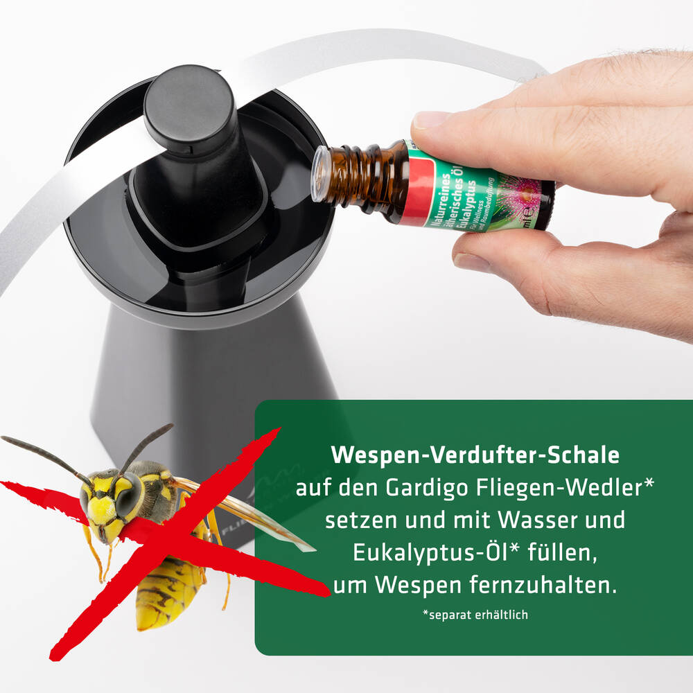 Wespen-Verdufter-Schale - für den Gardigo Fliegen-Wedler