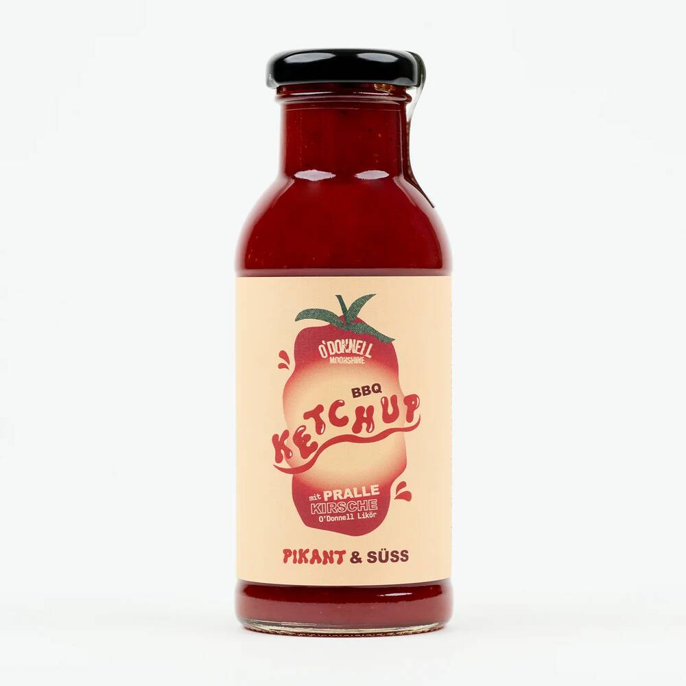 BBQ Grillsauce(n) O'Donnell BBQ Ketschup Pralle Kirsche