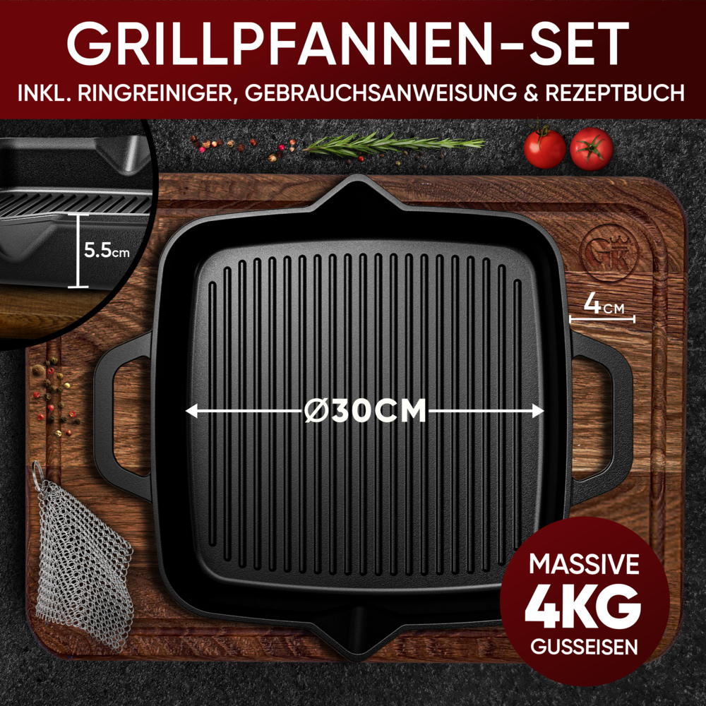 Grillpfanne 30 cm