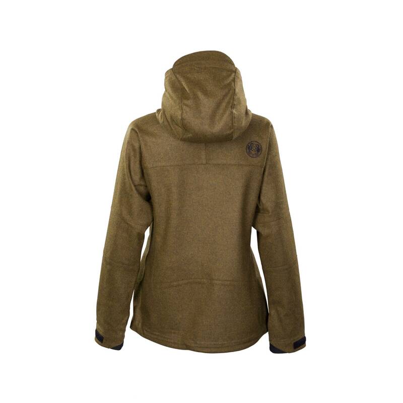 Lodenjacke Bergmaid Damen Schilfgrün - Größe XS