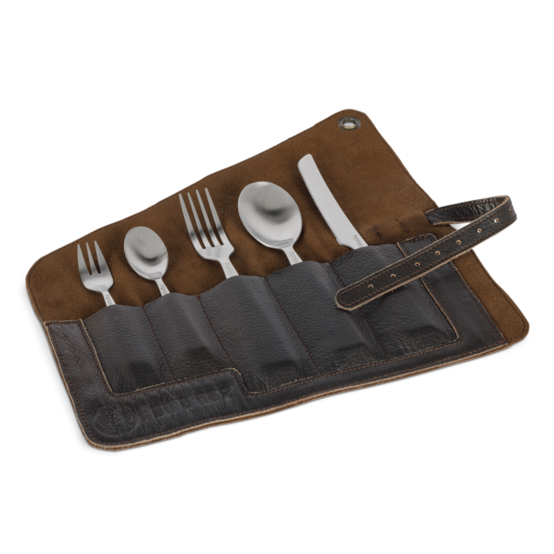 Petromax Bestecktasche aus Leder Bestecktasche aus Leder