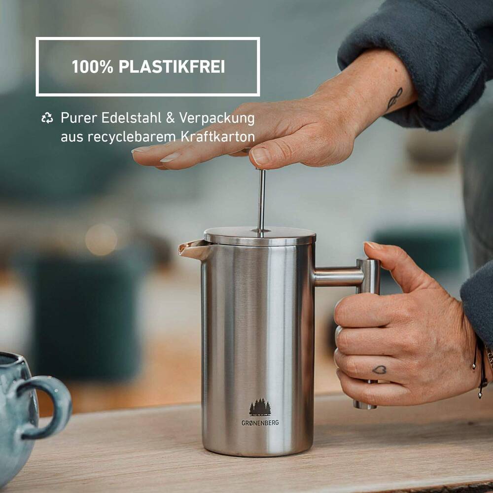 Groenenberg French Press Edelstahl